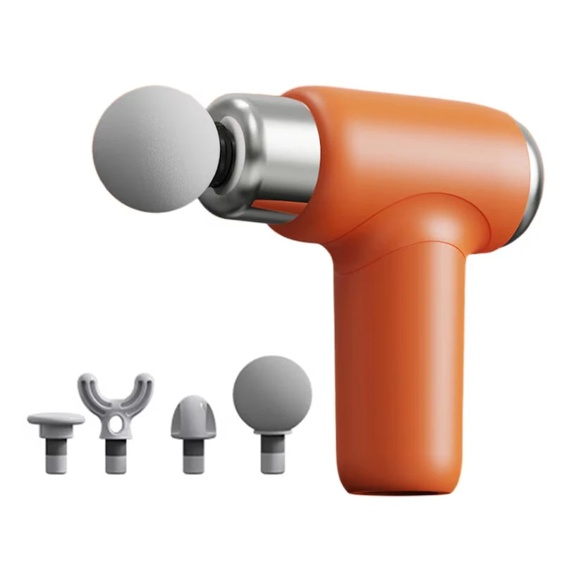 (image for) COSHARE Mini Muscle Massage Gun Portable Fascia Gun Electric Massage Gun 6-Speed Adjustable Fitness Muscle Relaxation Massager