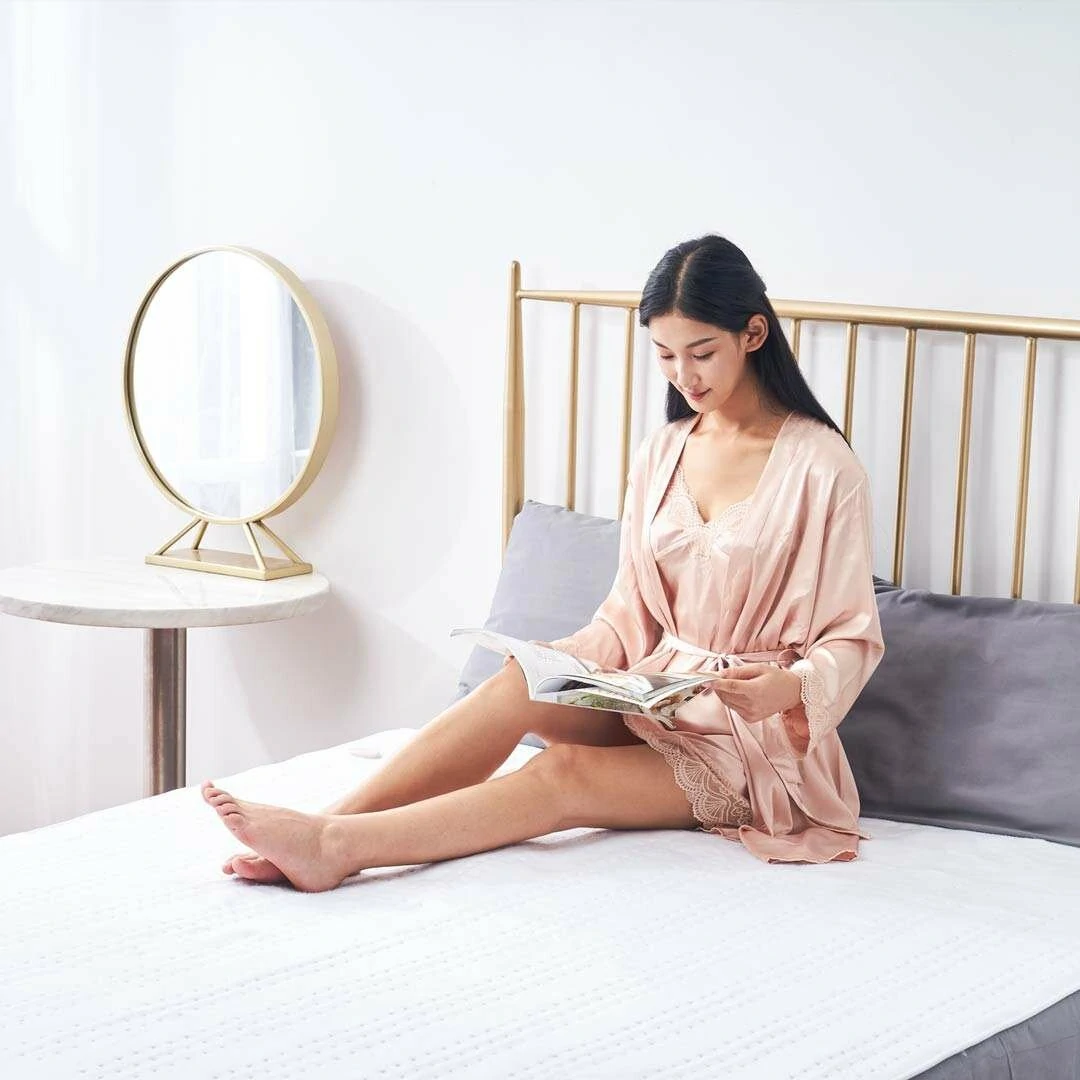 (image for) Xiaomi Low Radiation Winter Electric Blanket Intelligent Temperature Control Overheating Protection OneTouch Mite Removal